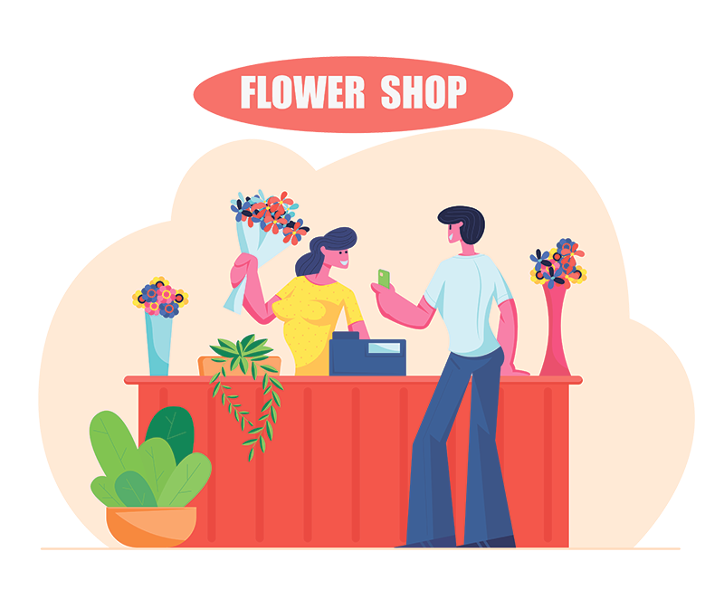 Кассовая программа для цветочного магазина